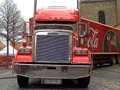 Der bekannte Coca-Cola Weihnachtstruck ist auch wieder dabei